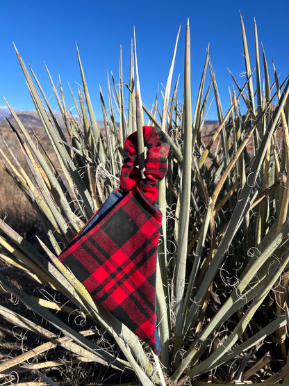 Red and black buffalo plaid flannel